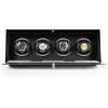imageSilent LED Automatic Watch Winder 4 Box with Patented Bracket and Piano Paint Finish