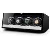 imageSilent LED Automatic Watch Winder 4 Box with Patented Bracket and Piano Paint Finish