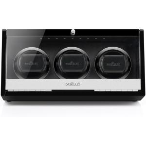 imageSilent LED Automatic Watch Winder Box with Patented Bracket and Piano Paint Finish
