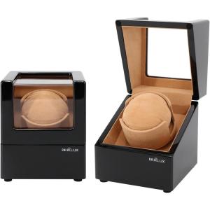 imageWatch Winders for Automatic Watches highGlossy Piano Baking Varnish and UltraQuiet Motor and Classic Appearance Style